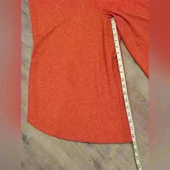 Eyeshadow Coral Pinstriped Jumpsuit - Picture 10 of 12